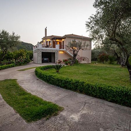 Luxury Rustic Villa Mountain View Lefkáda Eksteriør bilde