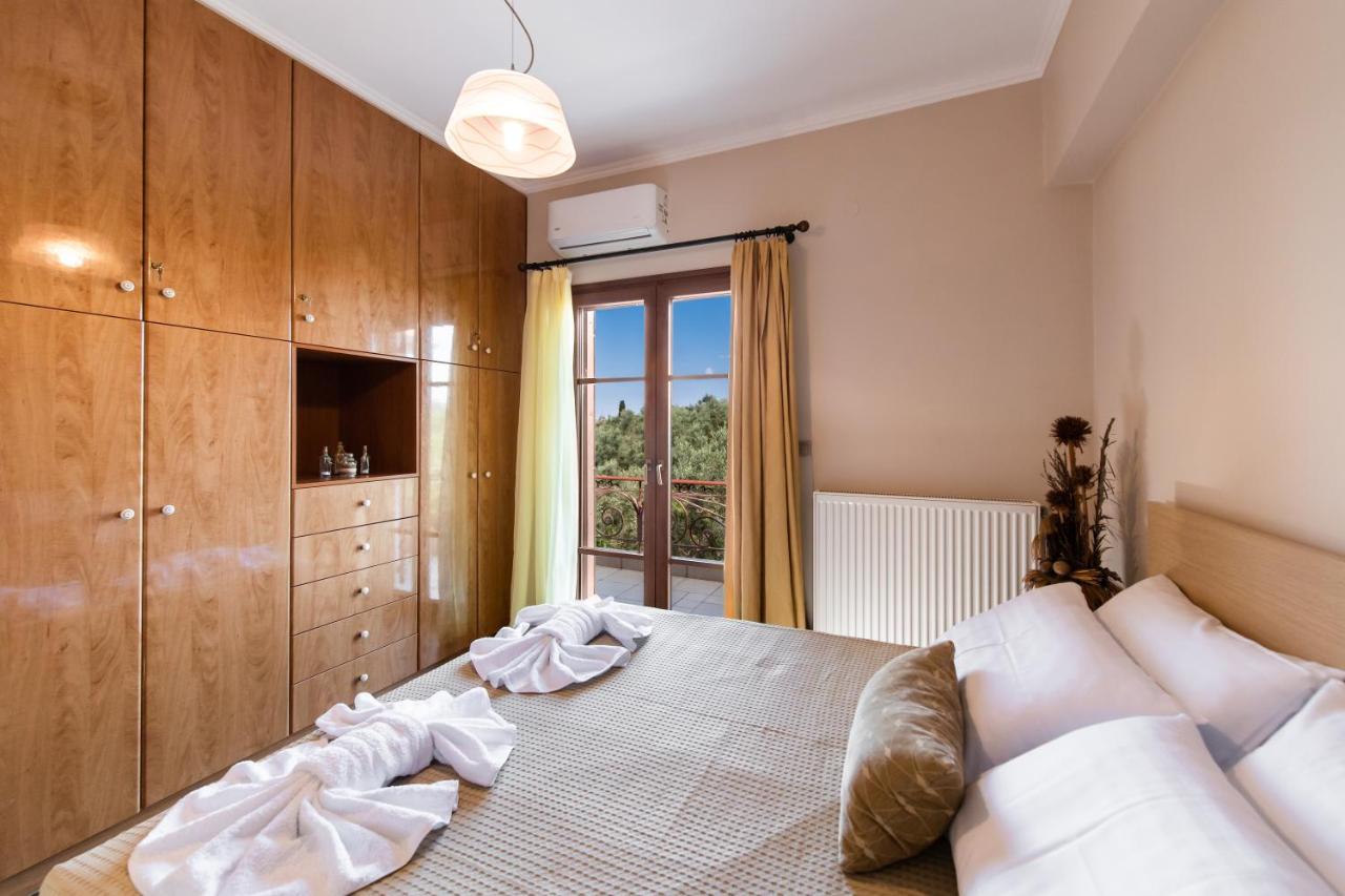 Luxury Rustic Villa Mountain View Lefkáda Eksteriør bilde
